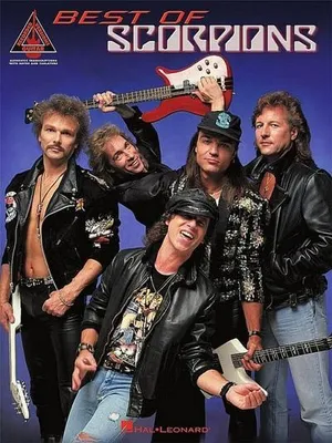Obrázok produktu pre Best of Scorpions: Guitar Recorded Versions Electric Guitar Sheet Music Book with Tablature and Standard Notation Hard Rock Songbook for Intermediate Players 14 Classic Rock Hits Transcribed
