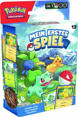 Produktbild von PoKéMoN Mein erstes Spiel | Bisasam & Pikachu Sammel-Karten deutsch