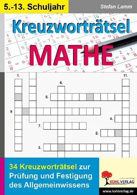 Produktbild von Kreuzworträtsel Mathematik