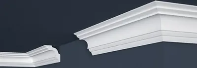 Produktbild von PROVISTON | Stuckleiste | Polystyrol | 50 x 50 x 2000 mm | Weiß | Deckenleiste | Überstreichbar | Einfache Montage | Hochwertig | Stabil und Leicht | 20 Meter