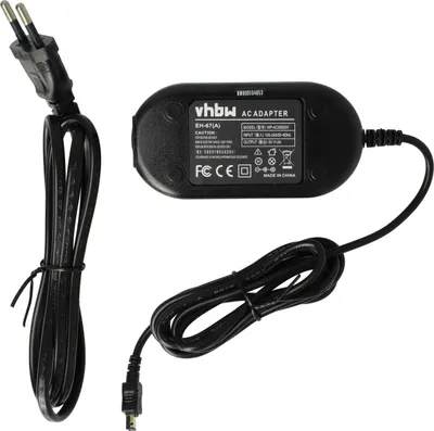 Produktbild von vhbw Netzteil kompatibel mit Nikon Coolpix L330, L830, P600, L810, L820, L120, S810c, L100, S810, L110 Kamera, Digitalkamera, 2m