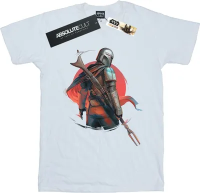 Produktbild von Star Wars - "The Mandalorian Blaster Rifles" T-Shirt für Damen BI45531 (XL) (Weiß)