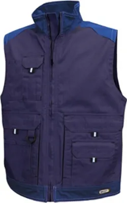 Produktbild von DASSY Arbeitsweste FARO Weste Gr. 3XL marine/royal