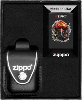 Produktbild von ZIPPO Feuerzeug-Set FIREFIGHTER DESIGN Geschenk No3