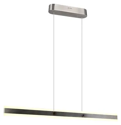 Productafbeelding van Moderne hanglamp Arcola 115cm nikkel