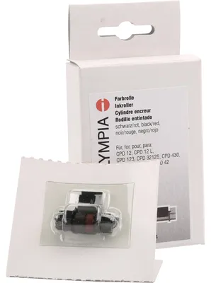 Obrázok produktu pre Olympia Farbrolle 068400134 für CPD 123/41/S3212 schwarz/rot