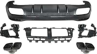 Produktbild von DIEDERICHS Heckdiffusor 1693259 Hinten passend für MERCEDES-BENZ GLE (W167)