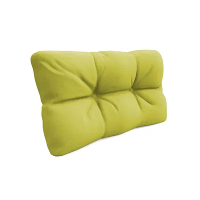 Produktbild von POKAR Palettenkissen mit schöner Steppung Auflage Palettensofa, Größe:Seitenkissen 60 x 40, Farbe:Limette
