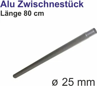 Produktbild von Alu Zwischenstück 80cm x 25mm Verlängerung Zeltstange Zelt Gestänge Tarp Vorzelt