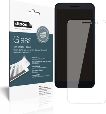 Zdjęcie produktu dla 1x Folia ochronna do Alcatel 1 (2021) - Folia antywstrząsowa 9H dipos Glass szkło plastikowe