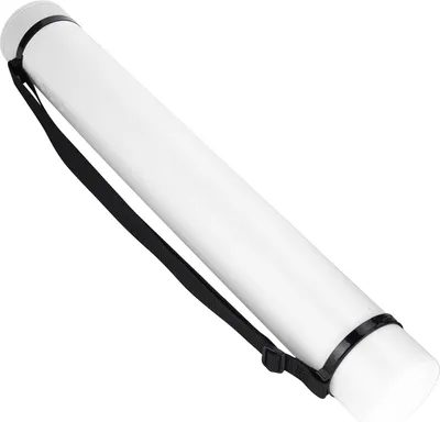 Produktbild von Zeichnungsaufbewahrungsrohr, ausziehbares, verdicktes Teleskop-Sammelplakat-Zeichenkoffer, weiß