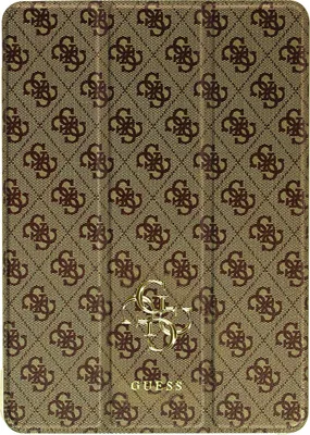 Produktbild von Guess 4G Big Metal Logo - pouzdro pro iPad Pro 11" 2021 (hnědé)