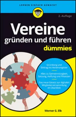 Immagine prodotto di Vereine gründen und führen für Dummies