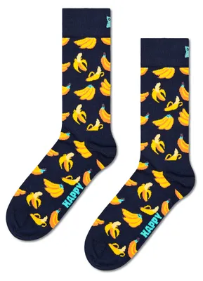 Produktbild von Happy Socks Banana Half Lange Socken Mehrfarbig EU 41-46 Mann Mehrfarbig EU 41-46