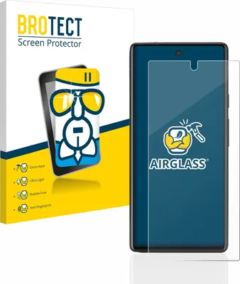 Produktbild von BROTECT Schutzglas für Google Pixel 6a Schutzfolie Panzer Folie Glas Display Schutz klar