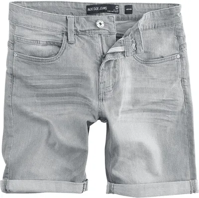 Produktbild von Indicode Short Herren INKaden hellgrau XXL