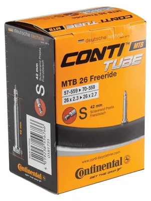 Obrázek produktu pro Duše Continental Mtb Freeride 26 - Autoventil - galuskový