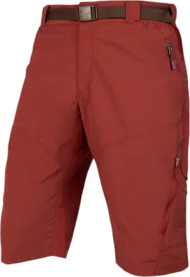 Immagine prodotto di Pantaloncini Endura Hummvee E8117 da uomo, larghi, rosso mattone, taglia M RE8117BRK-M
