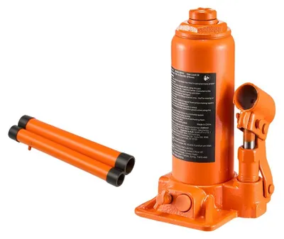 Obrázek produktu pro Hydraulický zvedák lahví, vysoká nosnost, výškově nastavitelný, 6 t
