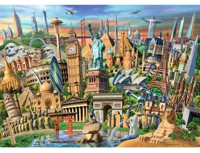 Produktbild von Sehenswürdigkeiten weltweit Ravensburger 12000332