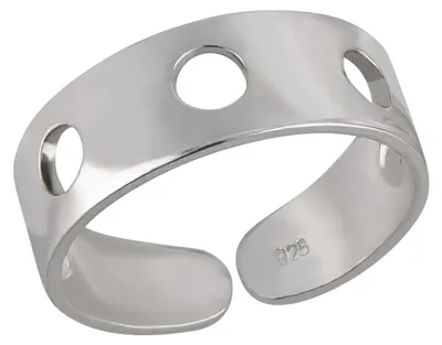 Produktbild von Zehenring Zehring mit Loch 925 Silber