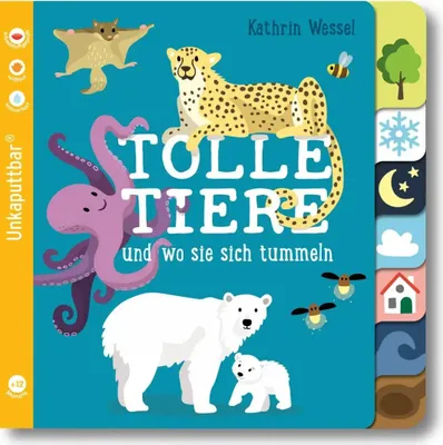 Produktbild von Baby Pixi (unkaputtbar) 114: Tolle Tiere