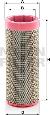 Obrázok produktu pre Vzduchový filter MANN-FILTER CF 17 007