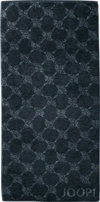 Produktbild von Joop! Duschtuch Classic Cornflower" schwarz 80x150 cm"