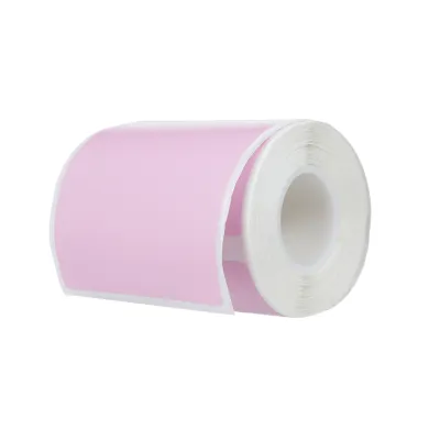 Produktbild von Thermo-Etikettenpapier, rund, Etikett, Barcode, Preis, Groesse, Name, blanko, Etiketten, wasserfest, reissfest, kompatibel mit Phomemo M221/M110/M120/M200/M220 und DETONGER P1/P2/DP23/DP27/DP26 fuer Home Organizer, Supermarkt, Geschaeft, Gastronomie, 50 x 50 mm, 150 Blatt/Rolle šC Gelb