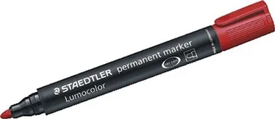 Immagine prodotto di STAEDTLER Marcatore Lumocolor perm rosso 10 pezzi