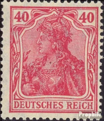 Produktbild von Briefmarken Deutsches Reich 1920 Mi 145II postfrisch Germania