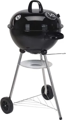 Produktbild von Holzkohlegrill rund 48 cm - Schwarz
