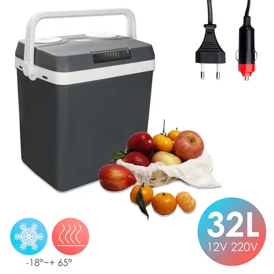 Produktbild von Peviasot 32L Kuehlbox Mini-Kuehlschrank Thermoelektrische Warmhaltebox Kuehltasche 230V