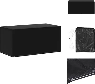 Zdjęcie produktu dla vidaXL Pokrowiec na meble ogrodowe 6 oczek 160x80x75 cm - Pokrowce ochronne na meble ogrodowe