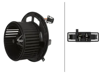 Produktbild von HELLA 8EW 366 400-521 Gebläsemotor Innenraumgebläse für BMW 3 Touring (E91) 3 Limousine (E90) 1 Schrägheck (E87) X3 (F25) X1 (E84) 3 Coupe (E92)
