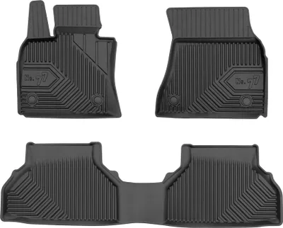 Image de Tapis de Sol de Voiture pour BMW X6 E71 2007-2014 TPE Antidérapant Noir 3Pcs