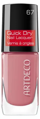 Produktbild von ARTDECO Quick Dry Nail Lacquer 67 - Winter Blossom, 10 ml, Pink, Winter Blossom, Färbung, Glanz, Flasche