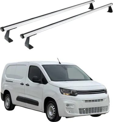 Produktbild von Dachträger Gepäckträger für Citroen Berlingo 2018-2025 Silber Aluminium 2tlg