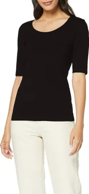 Produktbild von OPUS Sanika T Shirt 236360601-40-900black in Schwarz, Größe