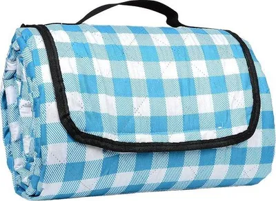 Produktbild von Famanu Picknickdecke - Extra große, tragbare Strandmatte, 200 x 200 cm