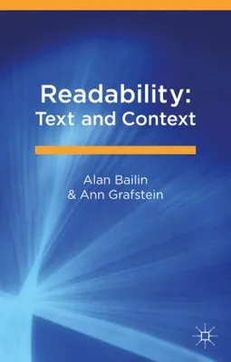 Obrázek produktu pro Readability: Text and Context