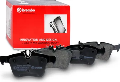 Image de Jeu de garnitures de frein, frein à disque BREMBO P 50 122