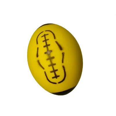 Produktbild von Schaumstoff-Rugbyball gelb 24,5*18 cm