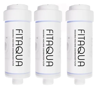 Produktbild von 3x FitAqua Wasserfilter WSM für Waschmaschine, Spülmaschine