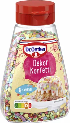 Produktbild von Oetker Dekor Konfetti (100g Dose)