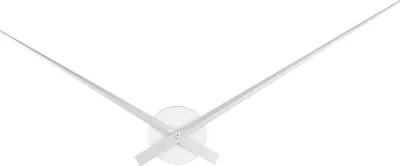 Obrázok produktu pre Nástenné hodiny Karlsson 450055, Little Big Time, strieborné 90cm