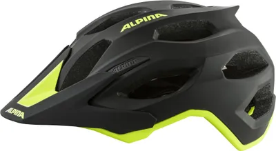 Produktbild von Fahrradhelm Alpina Carapax 2.0 schwarz-neongelb matt, Gr.52-57cm