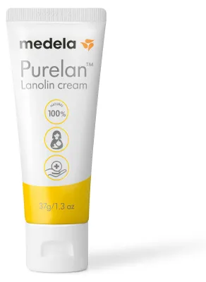 Image de MEDELA - Crème d'allaitement à la lanoline PureLan™ 37g - Soulage et hydrate