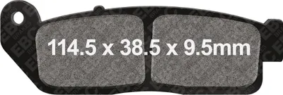 Produktbild von FA672 EBC Blackstuff Bremsbeläge