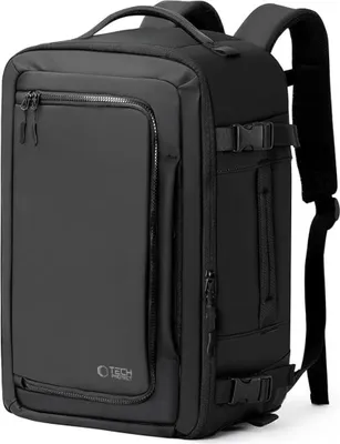 Produktbild von Tech-Protect Defender S50 Reiserucksack 20 l für Handgepäck Ryanair & Wizz Air – Schwarz